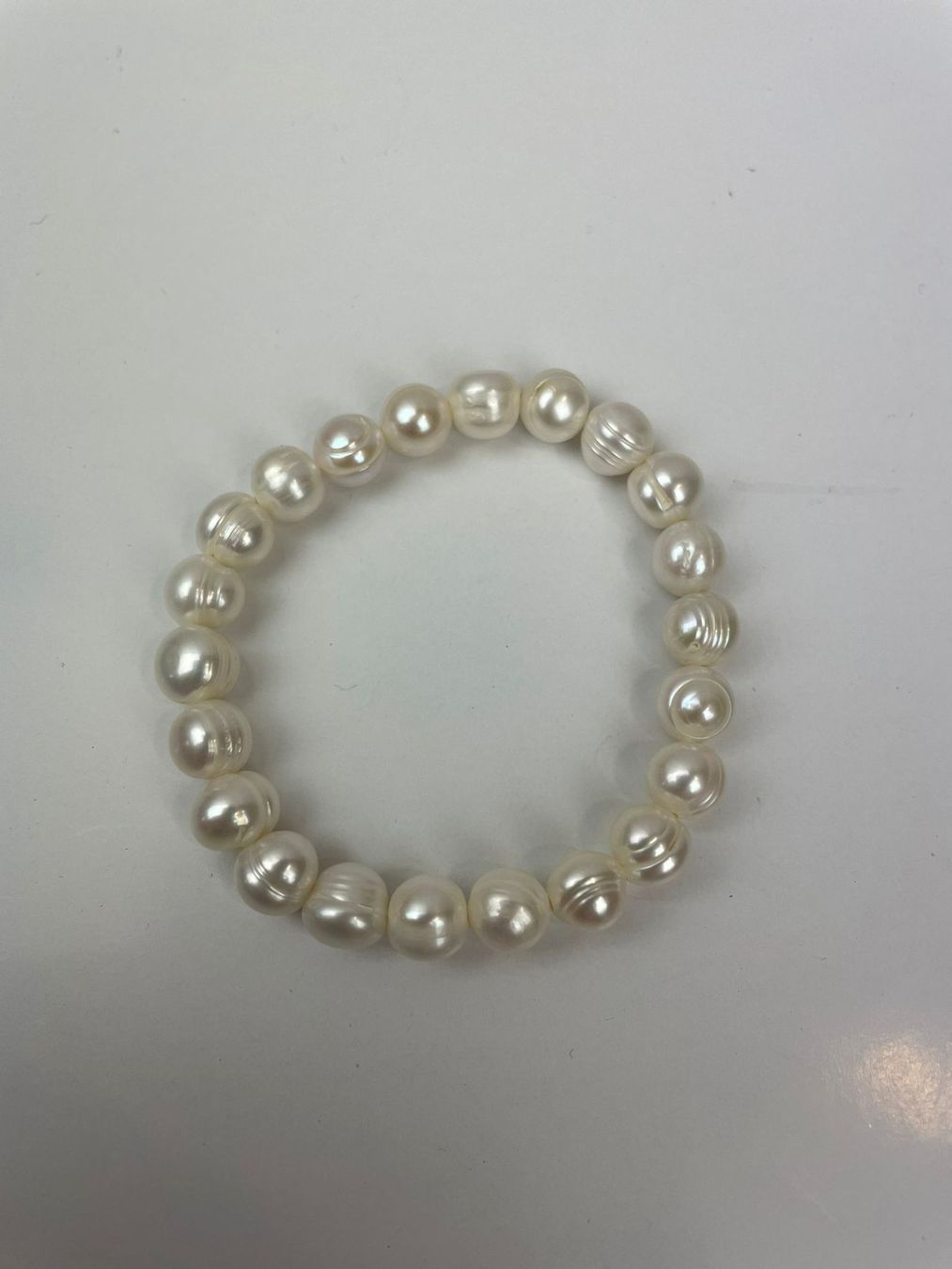 Armbänder & -reifen: Perlenarmband, Süsswasserperlen, ca. 9-10 mm – Neu und originalverpackt aus Wängi von LiqKojote 1