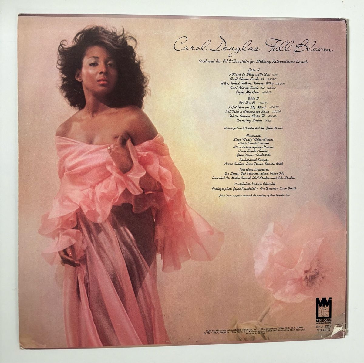 Dischi in vinile: Carol Douglas - Full Bloom LP VG+/VG+ – Usato da Neuchâtel venduto da Deivid2 3