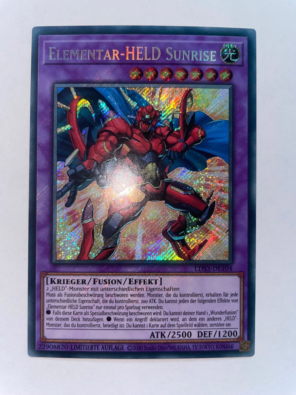 Yugioh Carte collezionabili: YuGiOh Elementarheld Sunrise | SCR – Nuovo (secondo la descrizione) da Altstätten SG venduto da ChangeMaker