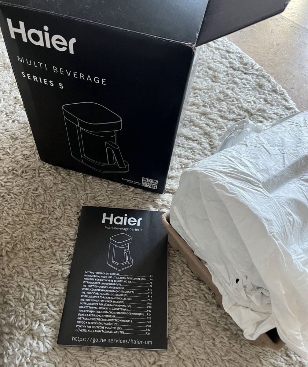 Haier Elettrodomestici da cucina: Milchaufschäumer Haier Multi Beverage Series 5 – Nuovo (secondo la descrizione) da Watt venduto da dam_r9qh 7