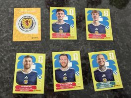 Panini (Schottland) SCO1 SCO4 SCO3 SCO8 SCO9 SCO18