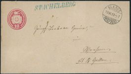 GL Stachelberg - Stabstempel - Glarus - Tübli Brief