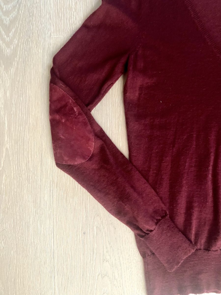 Kookai Maglioni & Felpe: Kookai Damenpullover, weinrot, Gr. 1, V-Ausschnitt – Nuovo (secondo la descrizione) da Winkel venduto da Flyhy2020 4