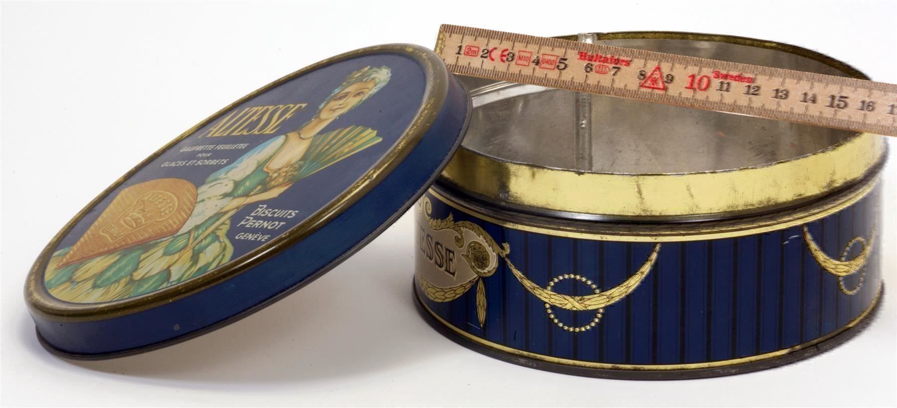 Dosen: Blechdose Biscuits Pernot Geneve Antik – Gebraucht aus Bassersdorf von Sugo 2