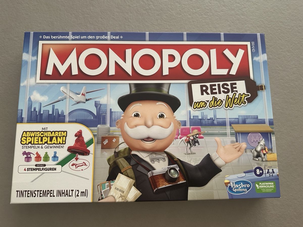 Hasbro Spiele: Monopoly Reise um die Welt – Gebraucht aus Berg SG von tob_5gnj