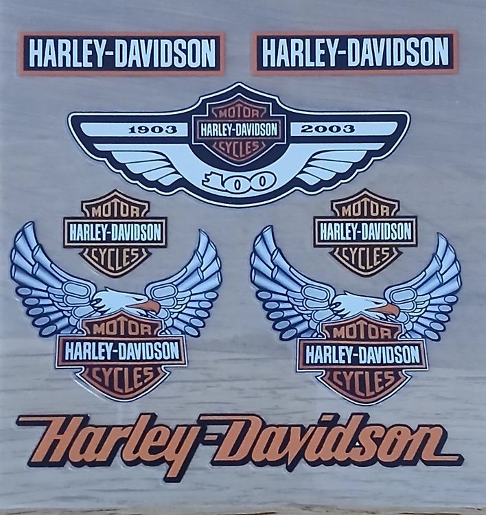 Sticker: Stickers Harley-Davidson J176 – Nuovo e nell'imballaggio originale da Allens venduto da MADE.IN.ROCK.N.ROLL 4