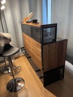Bartheke Holz / Metall