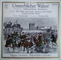 Philadelphia Orchestra/Ormandy: Unsterblicher Walzer LP