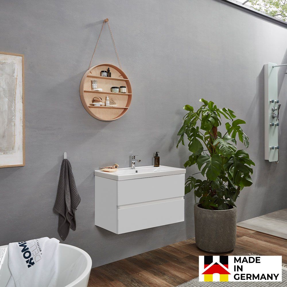 Mobili per bagno: Badmöbel WANGEN BIG Deluxe - S Weiss – Nuovo e nell'imballaggio originale da Wallenwil venduto da toesstal-vertrieb
