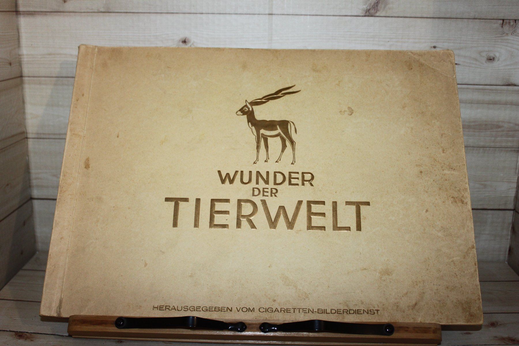 Album: Zigarettenbilderalbum - Wunder der Tierwelt Grossformat – Usato da Kaden venduto da Buchantiquariat