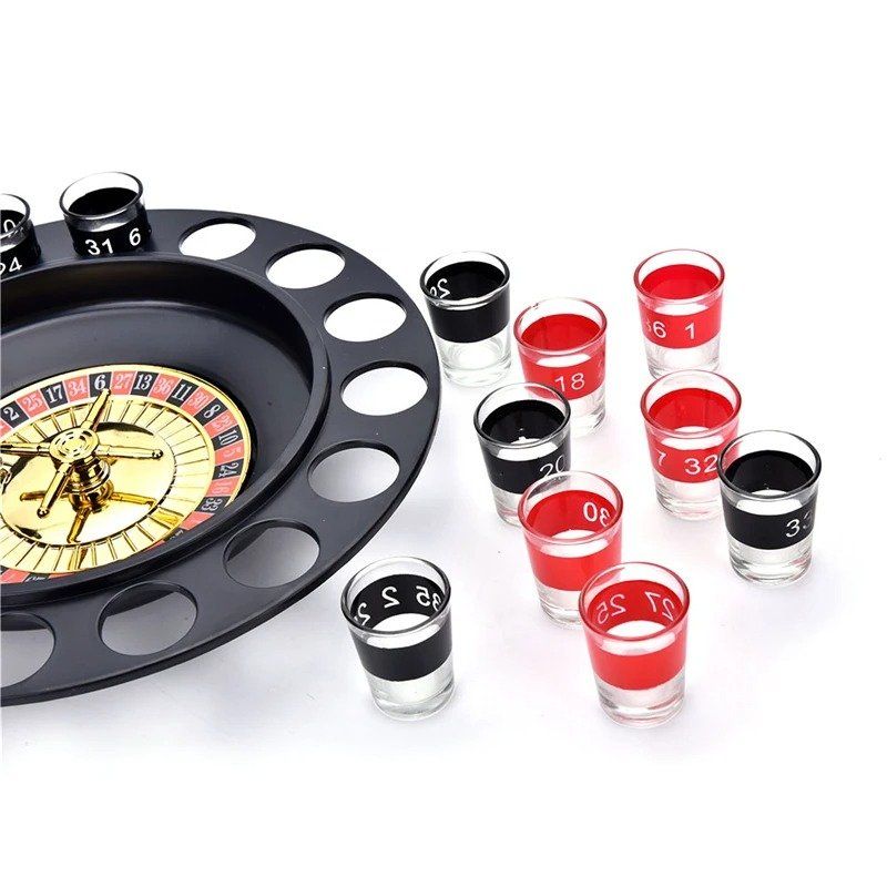 Giochi: 🎯 NEU Roulette Trinkspiel mit Schnapsglas – Nuovo e nell'imballaggio originale da Wittenbach venduto da ChinaSeidenstrasse 2