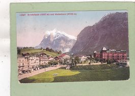 Grindelwald und Wetterhorn 1911