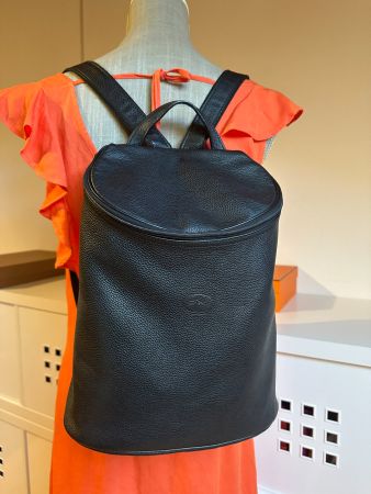 Longchamp sac à dos noir Le Foulonné