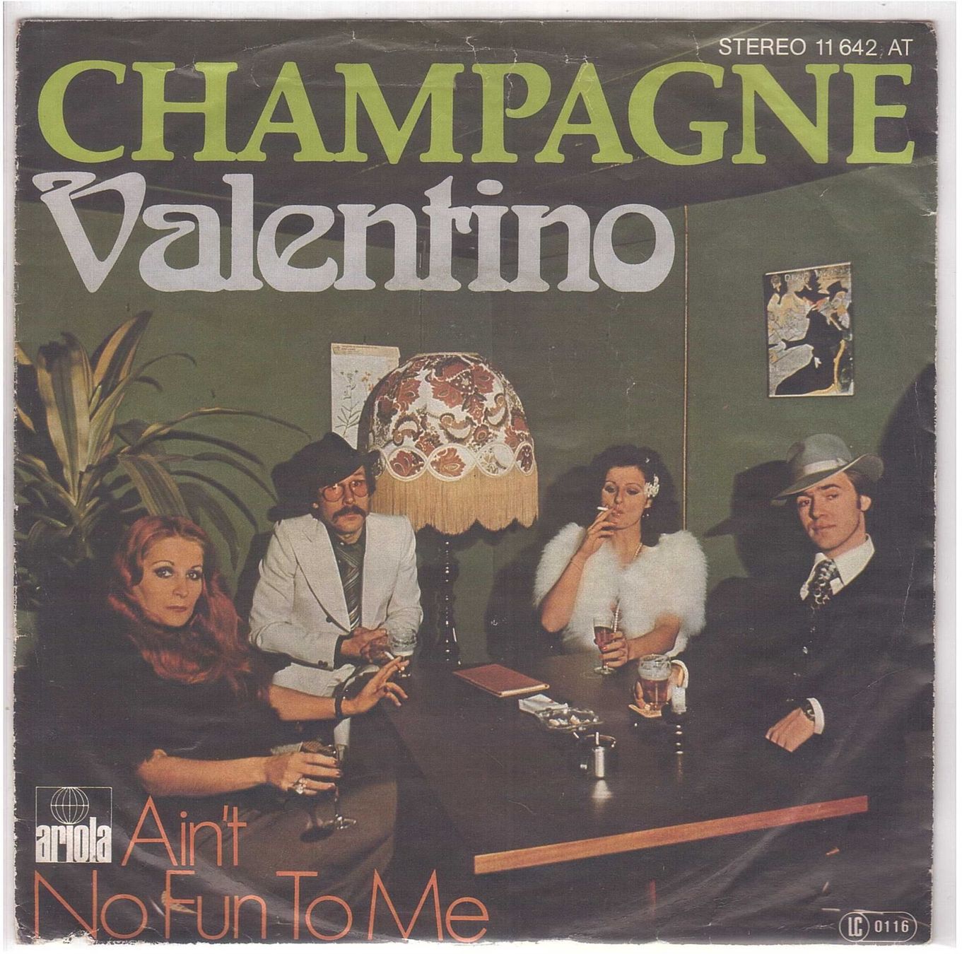 Dischi in vinile: Single7 Champagne - valentiono – Usato da Oberwil (Dägerlen) venduto da asteng