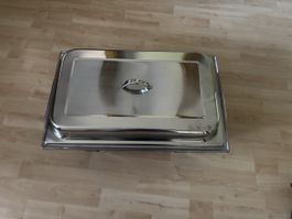Chafing Dish Edelstahl mit Brennern guter Zustand