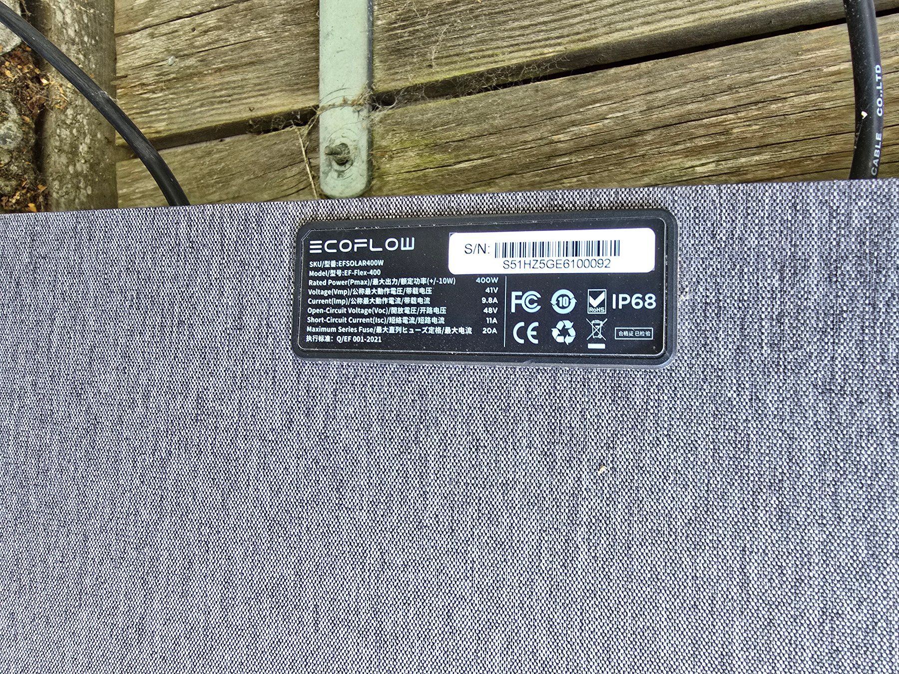 Ecoflow Dispositivi a energia solare: Faltbares Solarpanel EcoFlow – Usato da Aeschau venduto da Pomme0 4