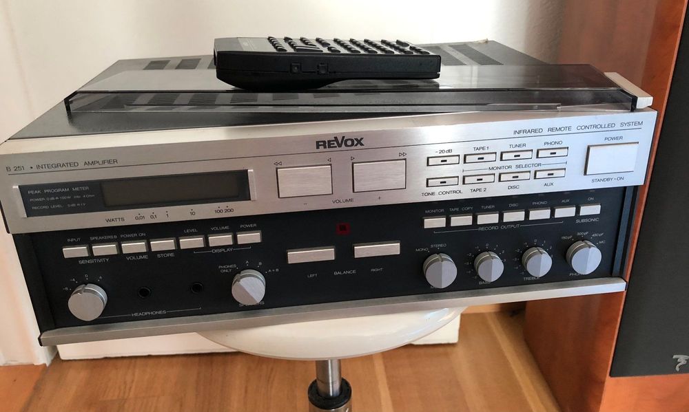 Revox B 251 Integrated Amplifier | Kaufen Auf Ricardo