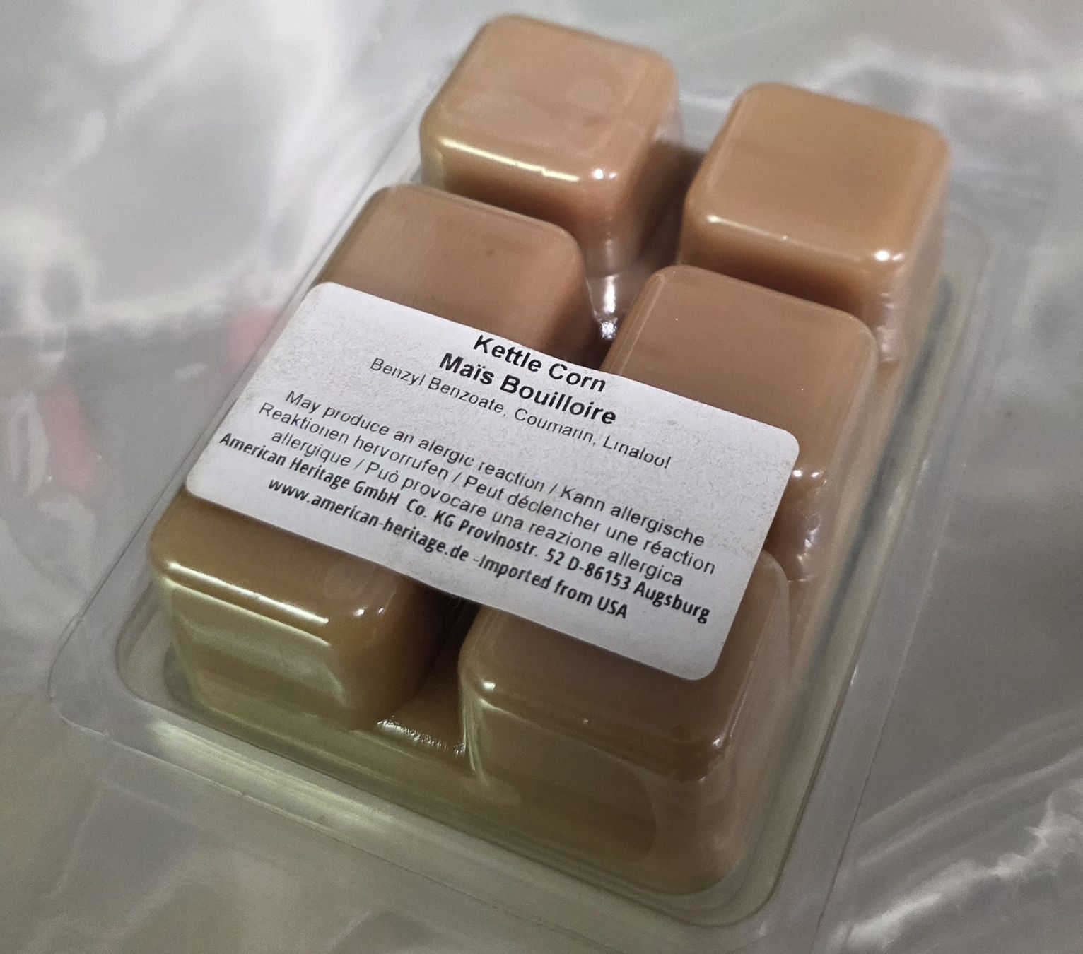 Candele: Duftkerze mit Popcorn Duft (NEU) – Nuovo e nell'imballaggio originale da Reinach BL venduto da _MasterK_ 1