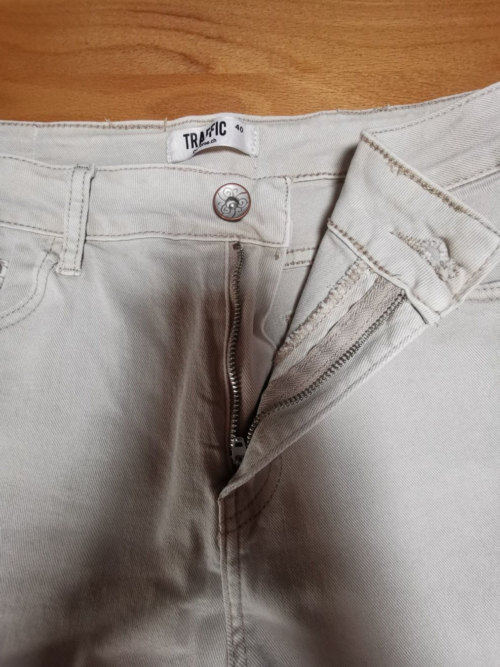 Jeans: Jeans 7/8 TRAFFIC Chicoree – Usato da Seuzach venduto da NaehdesignMirjam 3