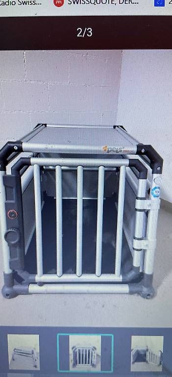Gabbie, trasporto & Sicurezza: Hundebox Alu – Usato da Maur venduto da terryf 2