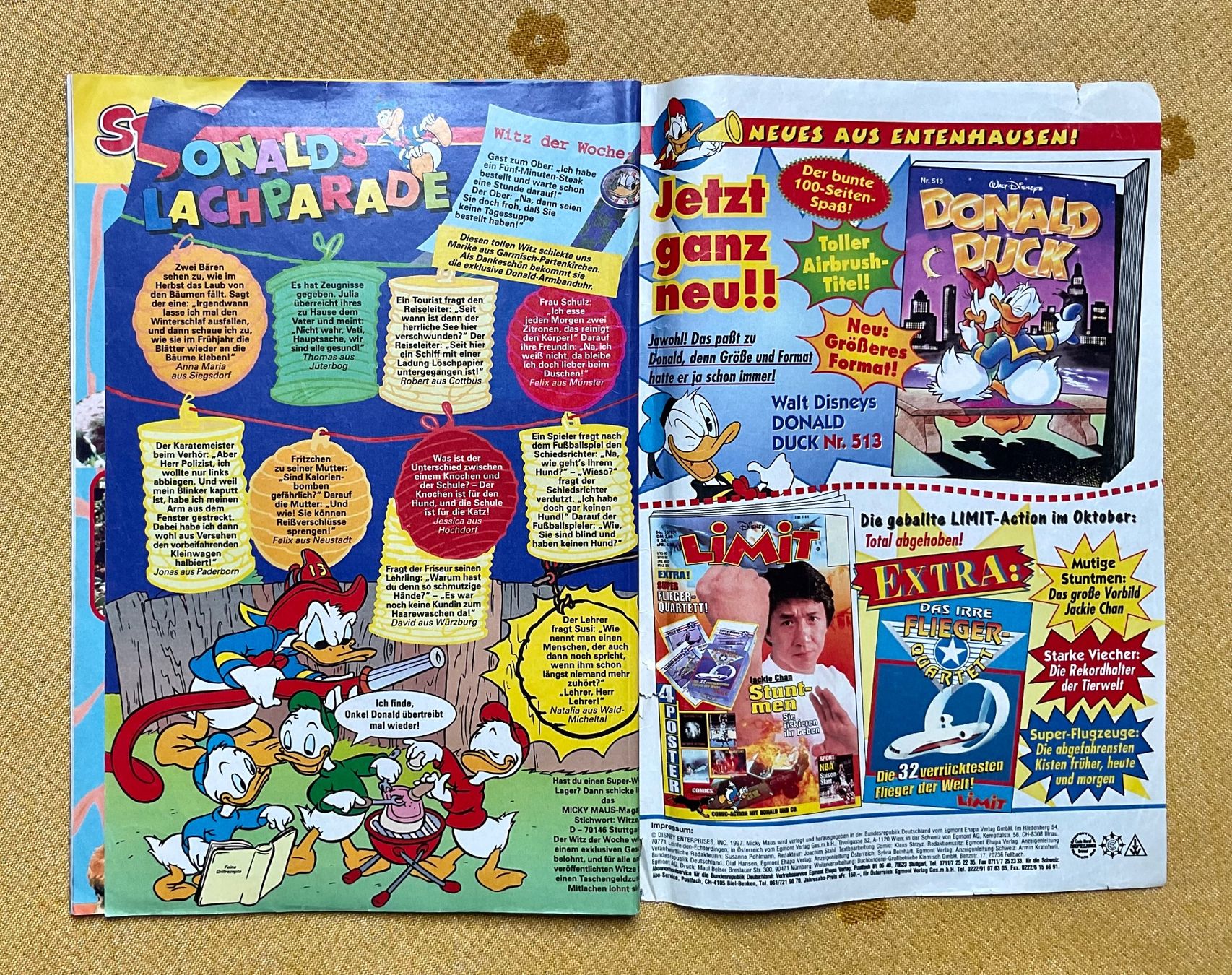 Comics: Micky Maus Heft Nr 40 von 1997 – Gebraucht aus Endingen von nathan05 8