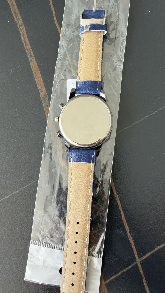 Orologi: MIGGER Quarzuhr Blau ungebraucht 40mm – Usato da Wolfwil venduto da Poulet60 2
