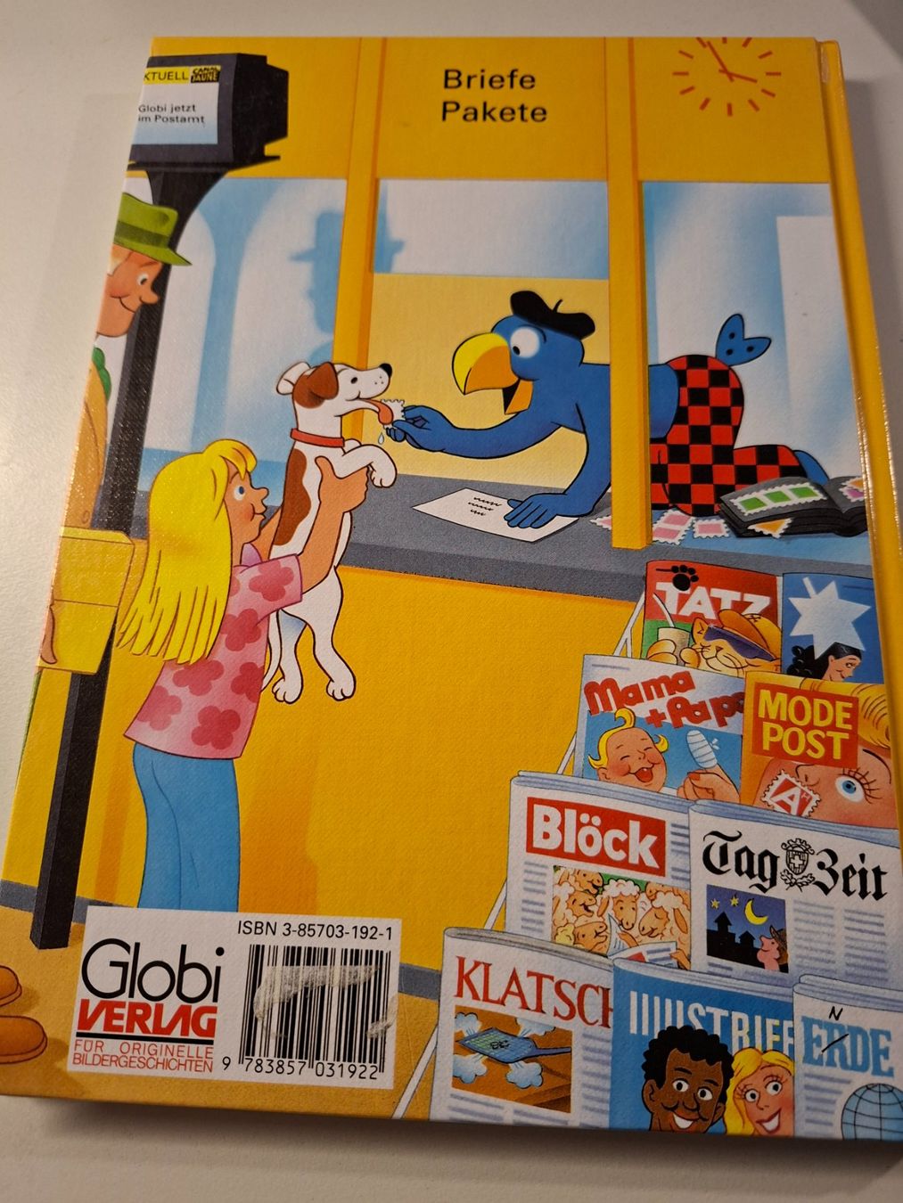 Libri: Globibuch "Globi bei der Post" 1997 – Nuovo (secondo la descrizione) da Wil SG venduto da ram_c5j2 5