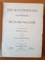 Die Meistersinger von Nürnberg - 1903 - Richard Wagner