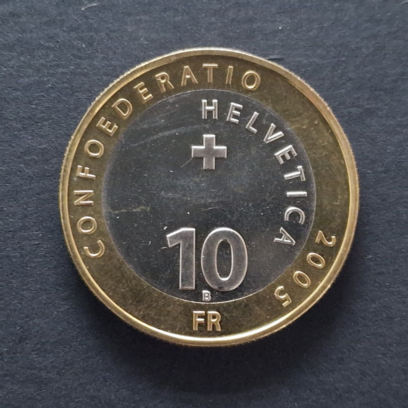 Toutes les monnaies: CHF 10.- commémorative 2005 – D'occasion à Bouveret par psv01 3