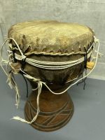 Piccolo bongo / tamburo di ceramica