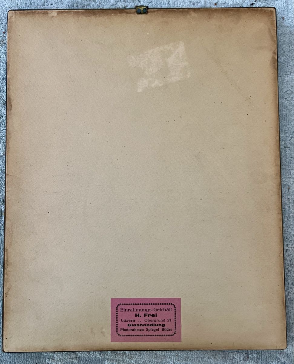 Dipinti: Painting - Hugo Wilhelm Pfahlmer – Usato da Lausanne venduto da William7 8