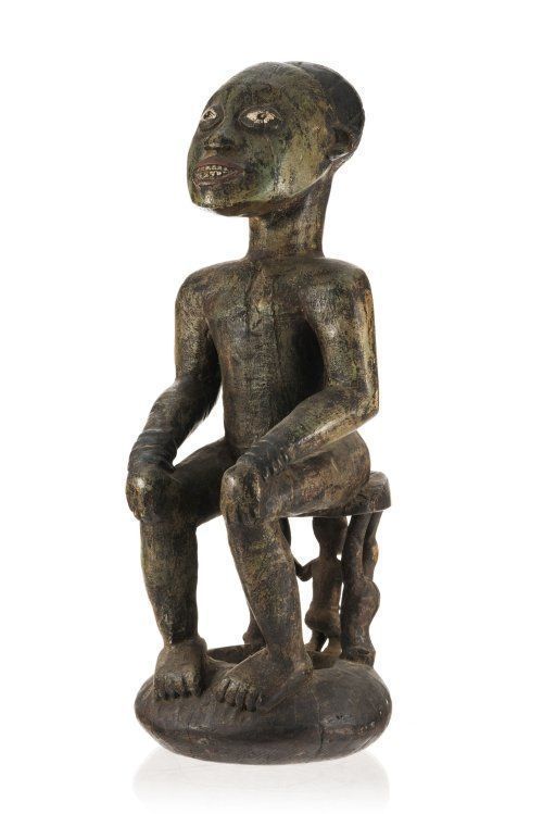 Skulpturen & Statuen: Important ancient African Art , Bembe statue H 58 cm – Gebraucht aus Morges von 4WLS