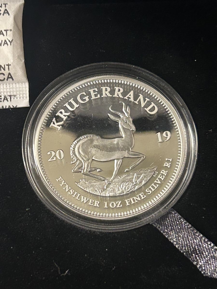 Tutti le monete: 2019 Kruger 1 oz Fine Silver Proof Münze – Nuovo (secondo la descrizione) da St. Gallen venduto da Tenkmaster