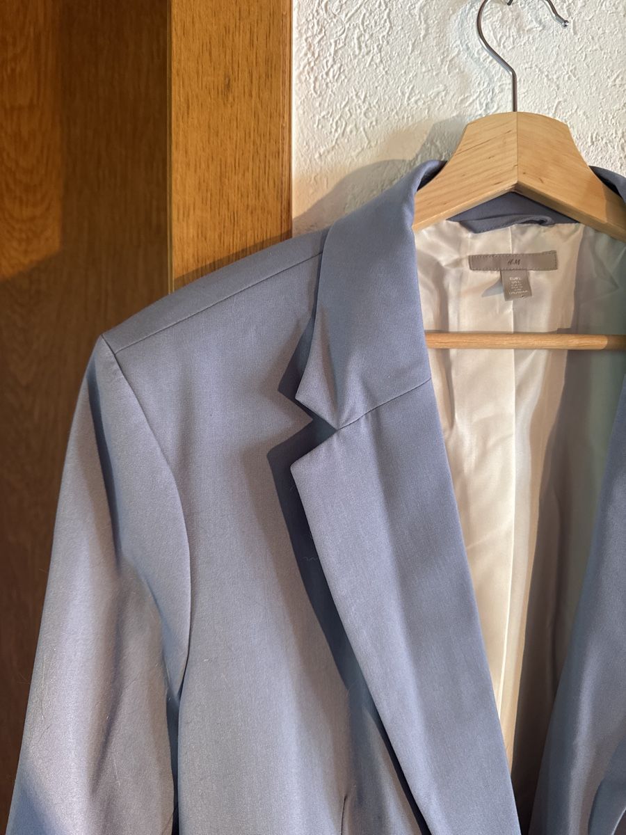 H&M Giacche: Longblazer hellblau mit Bindegurt – Nuovo (secondo la descrizione) da Rohrbachgraben venduto da kae_5lhf 1