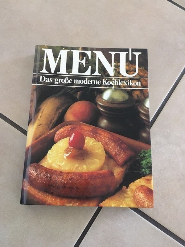 Libri: Menu das grosse moderne Kochlexikon – Usato da Bergdietikon venduto da book-4-you