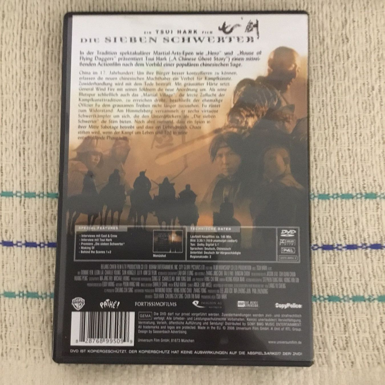 Tutti i DVDs: Die Sieben Schwerter dvd – Nuovo (secondo la descrizione) da Blauen venduto da berlingo65 1