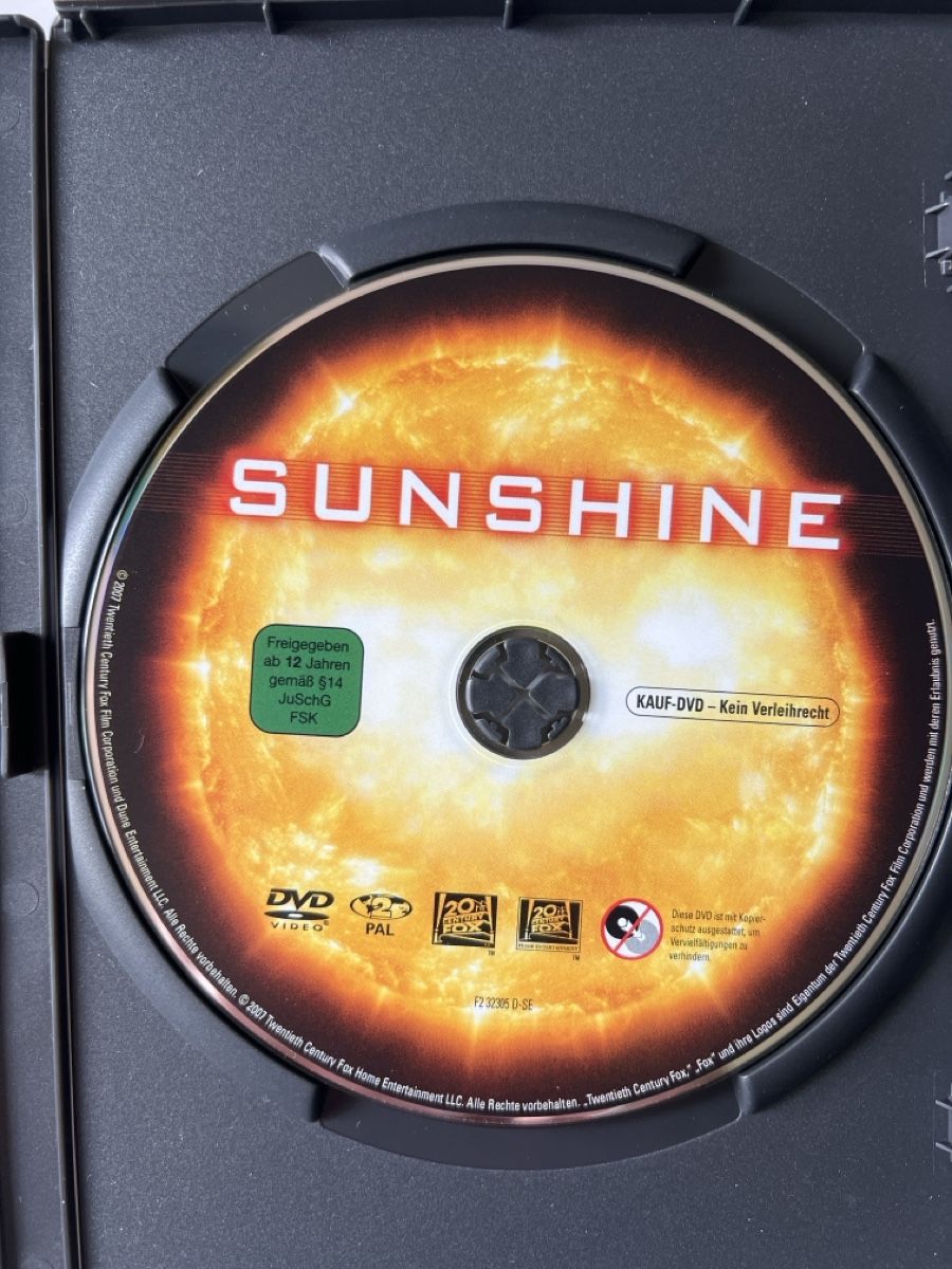 Alle DVDs: Sunshine Danny Boyle  – Gebraucht aus Luzern von nochnichtaltpapier 2