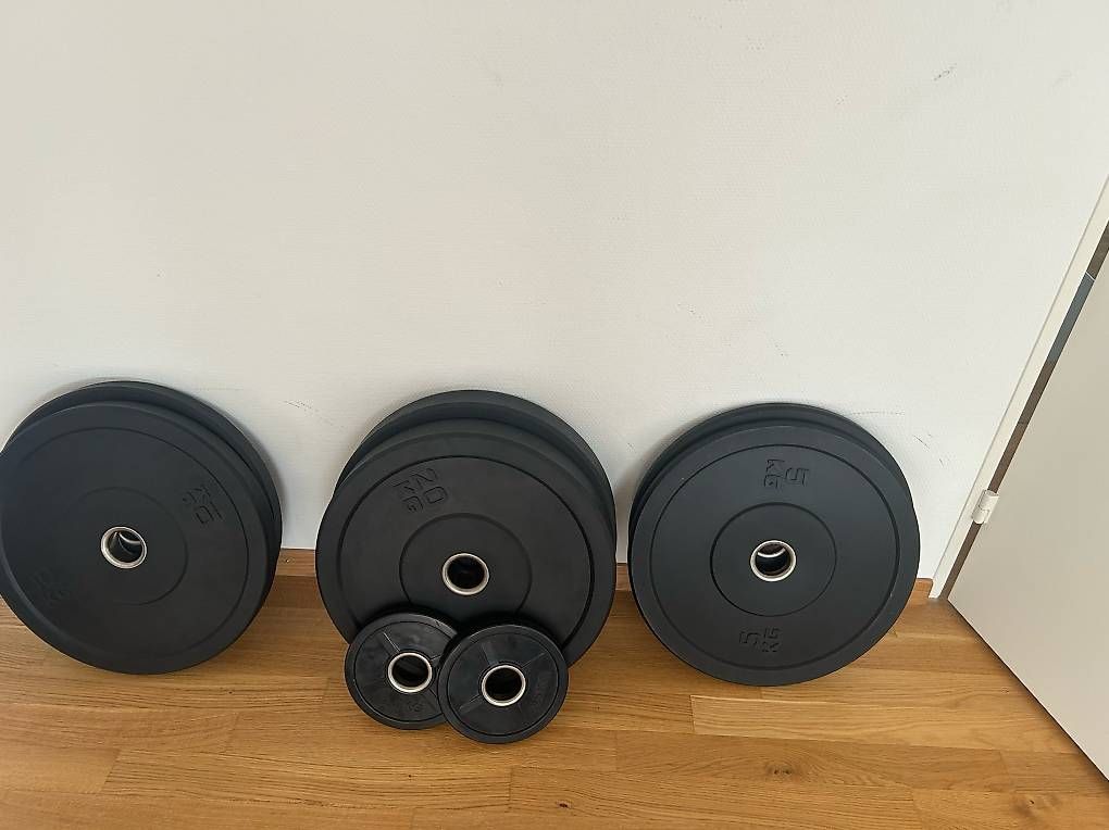 Hanteln & Gewichte: 2.5, 5, 10, 20 kg Gewichtsplatten je 2x – Gebraucht aus Luzern von nic_yv2h