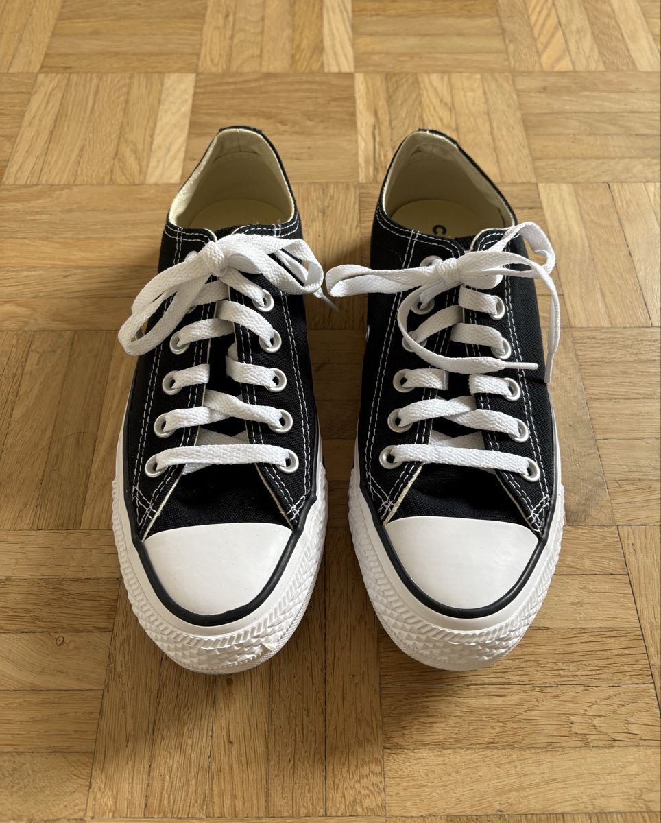 Converse Scarpe da uomo: Converse Allstar Sneakers schwarz Gr 37.5 – Nuovo (secondo la descrizione) da Basel venduto da goofy2011