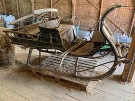 traineau pour atteler un cheval