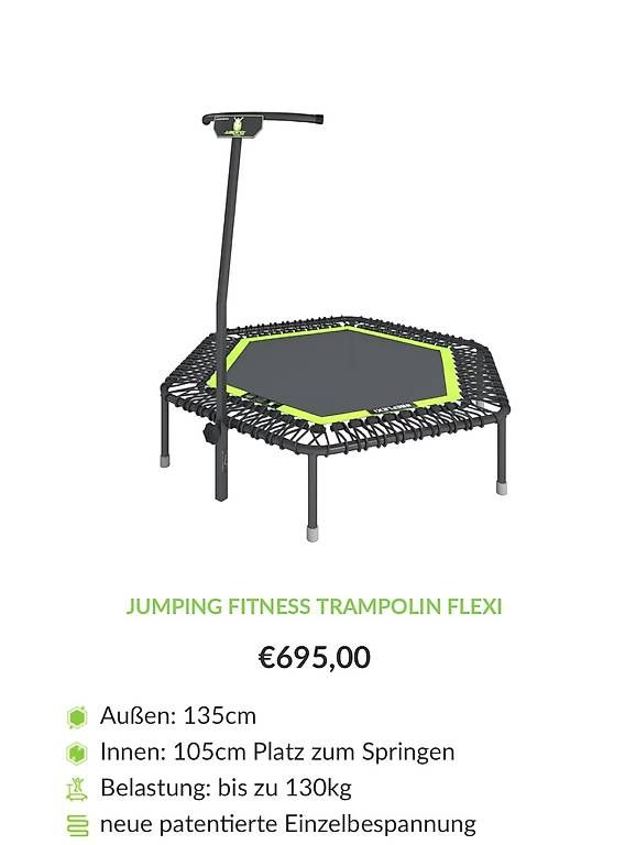 Trampolini: Fitness Trampolin  – Usato da Wil SG venduto da Nacharbeit2016 2