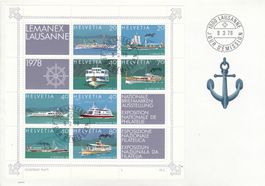 1978 Lemanex Lausanne FDC E6