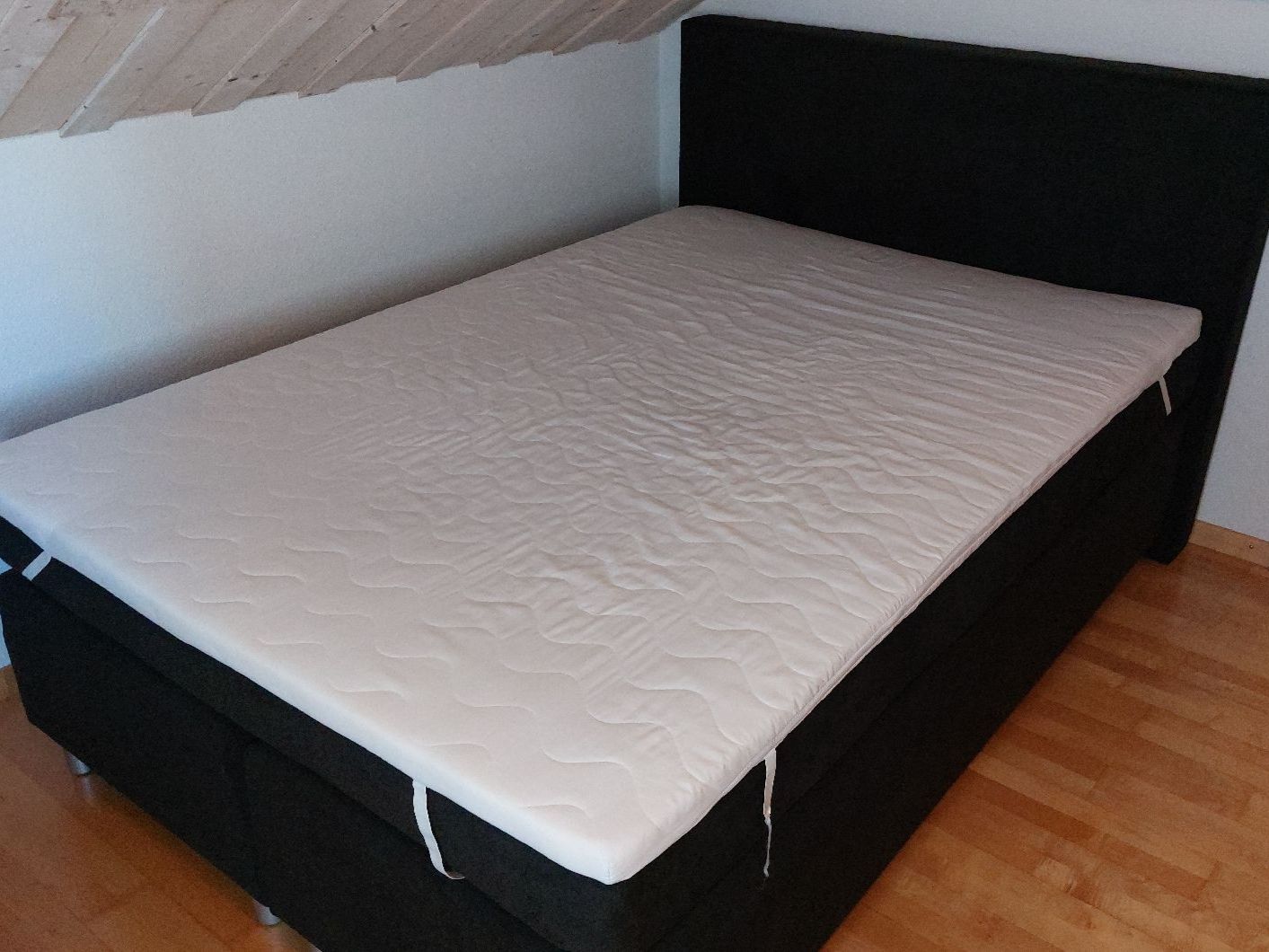 Lits: Boxspringbett Schwarz – D'occasion à St. Gallen par Rancor 1