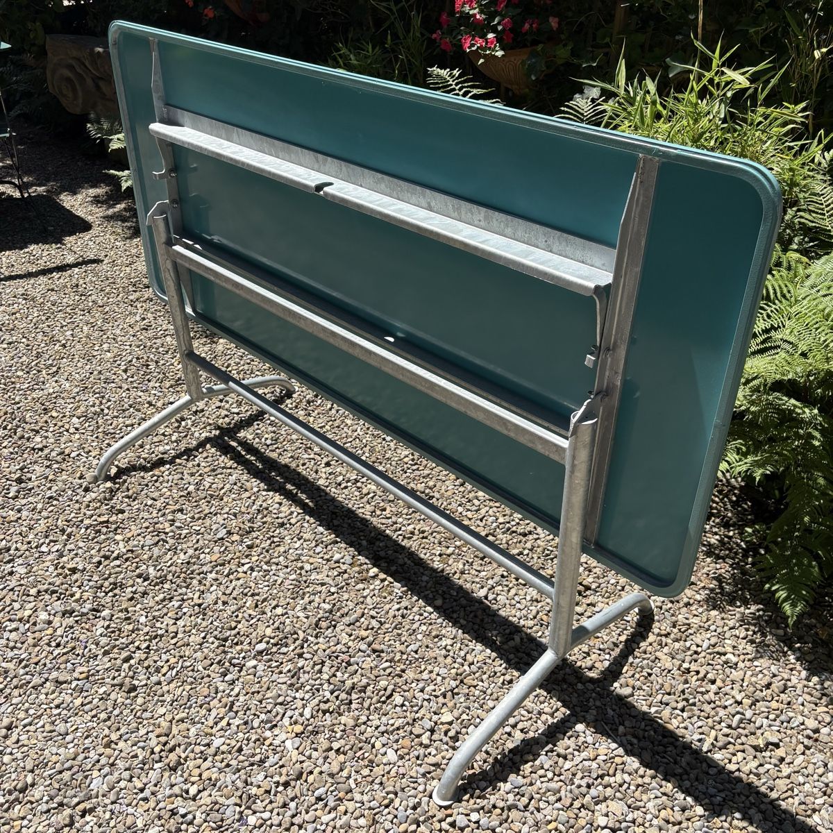 Tavoli: Grosser Gartentisch Klapptisch Blechtisch Balkontisch – Nuovo (secondo la descrizione) da zürich venduto da Fourstar0 3