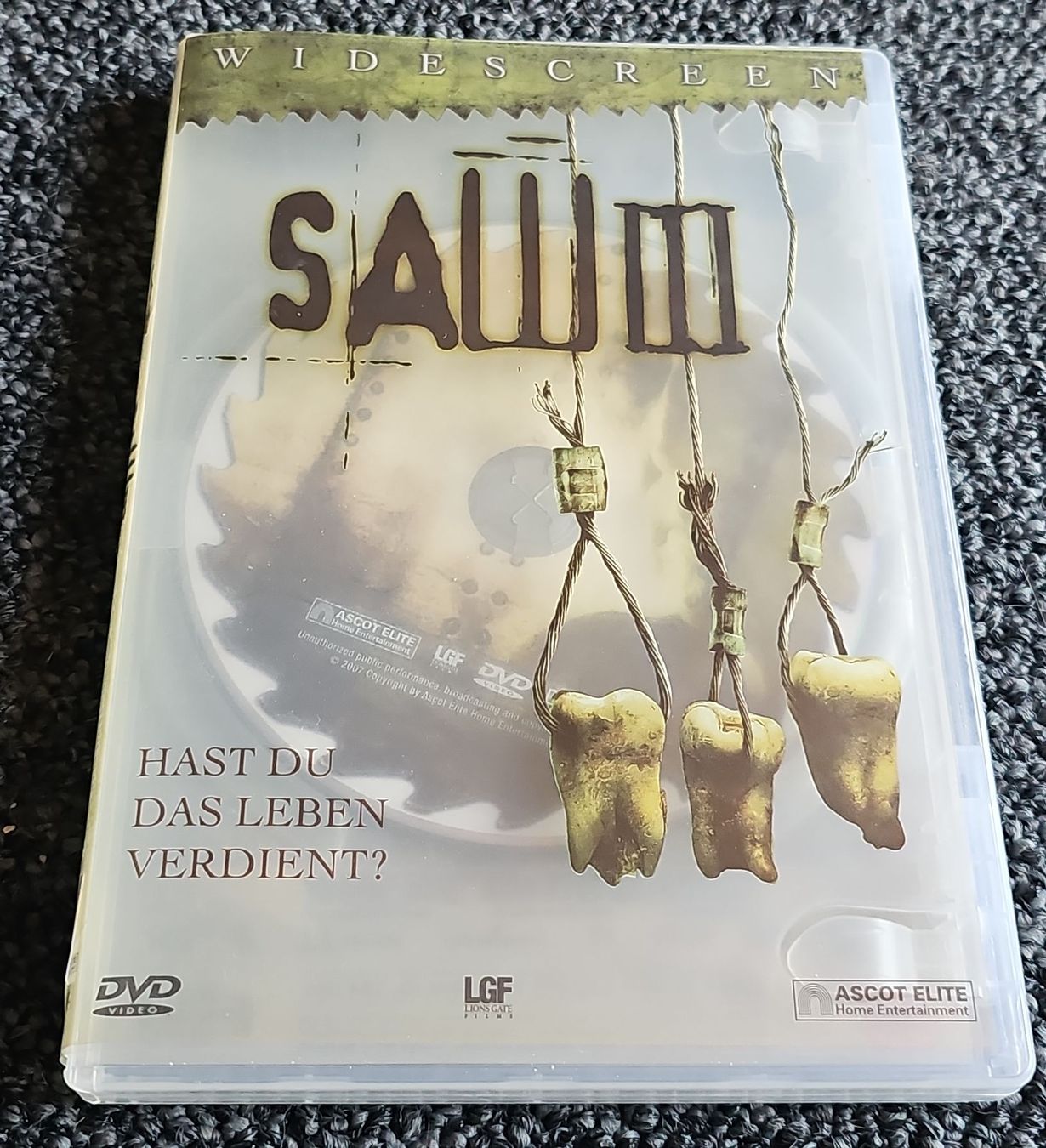 Tutti i DVDs: SAW III DVD(20849) – Usato da Ruswil venduto da jan_bxl5