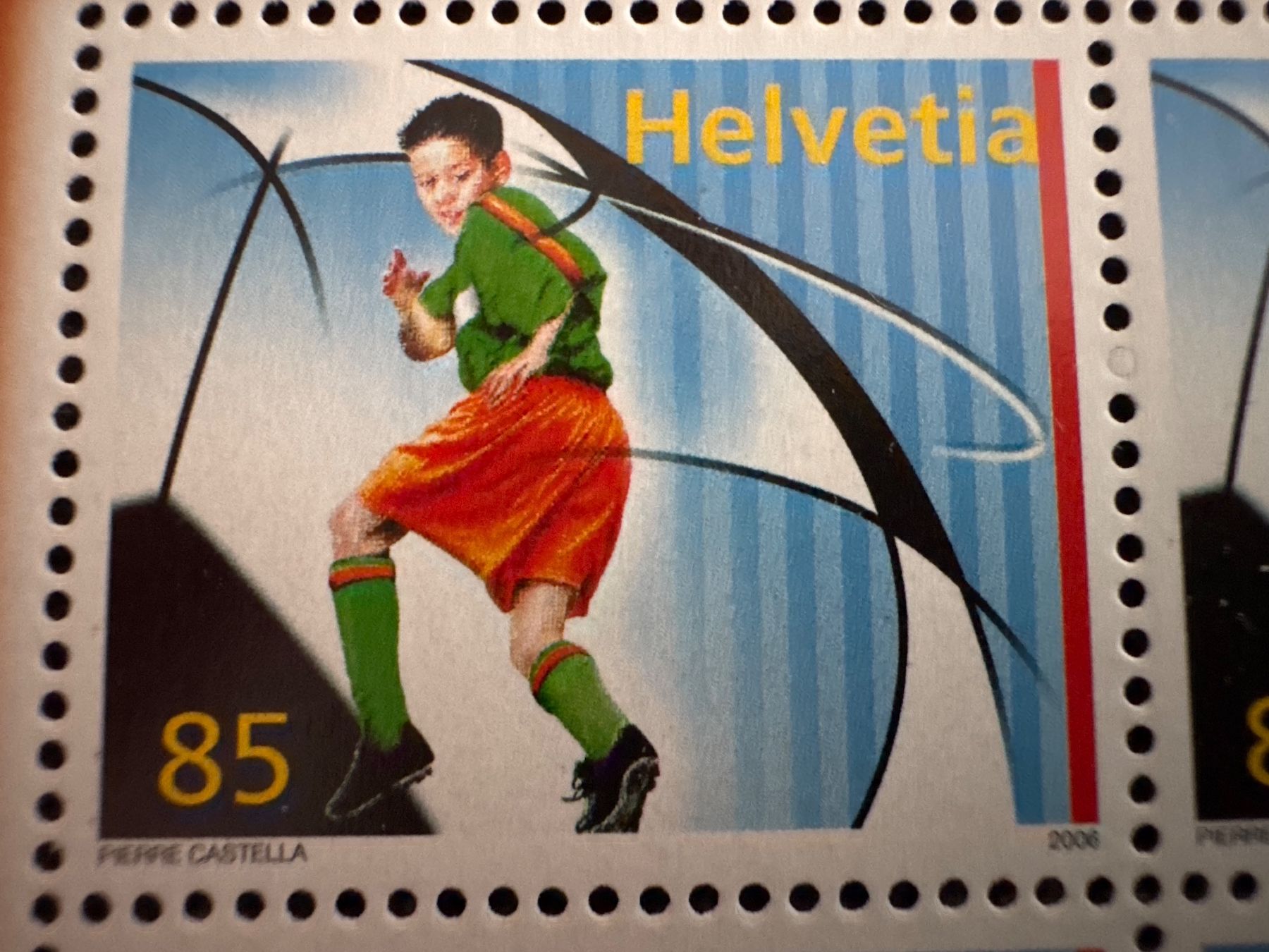 Tous les timbres: MARKEN KLEINBOGEN 2006 JUNIORENFUSSBALL, POSTFRISCH – Neuf (Voir description) à Genève par k1164 1