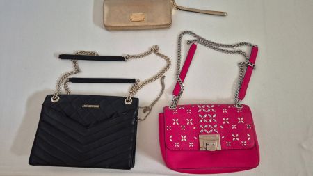 Taschen Set Michael Kors und Love Moschino Handtaschen Gelb