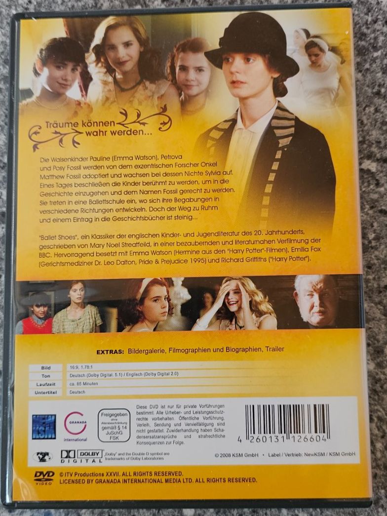 Tutti i DVDs: BALLET SHOES/ DVD – Usato da Geuensee venduto da jes_9xyk 1