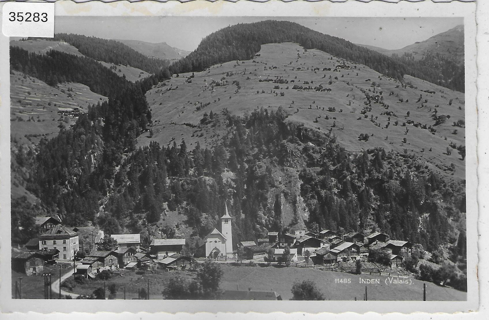 Cartoline postali: Inden - Hotel Pension des Alpes – Usato da Ettingen venduto da Kartenplanet