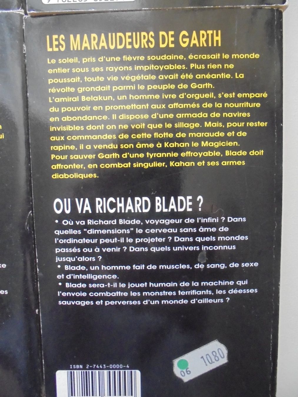 Libri: BLADE 8 romans science-fiction , par Jeffrey Lord – Usato da Crissier venduto da Promopost 9